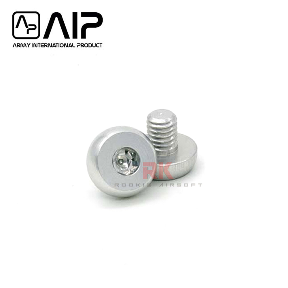 AIP Aluminum Grip Screws for Hi-CAPA - Silver