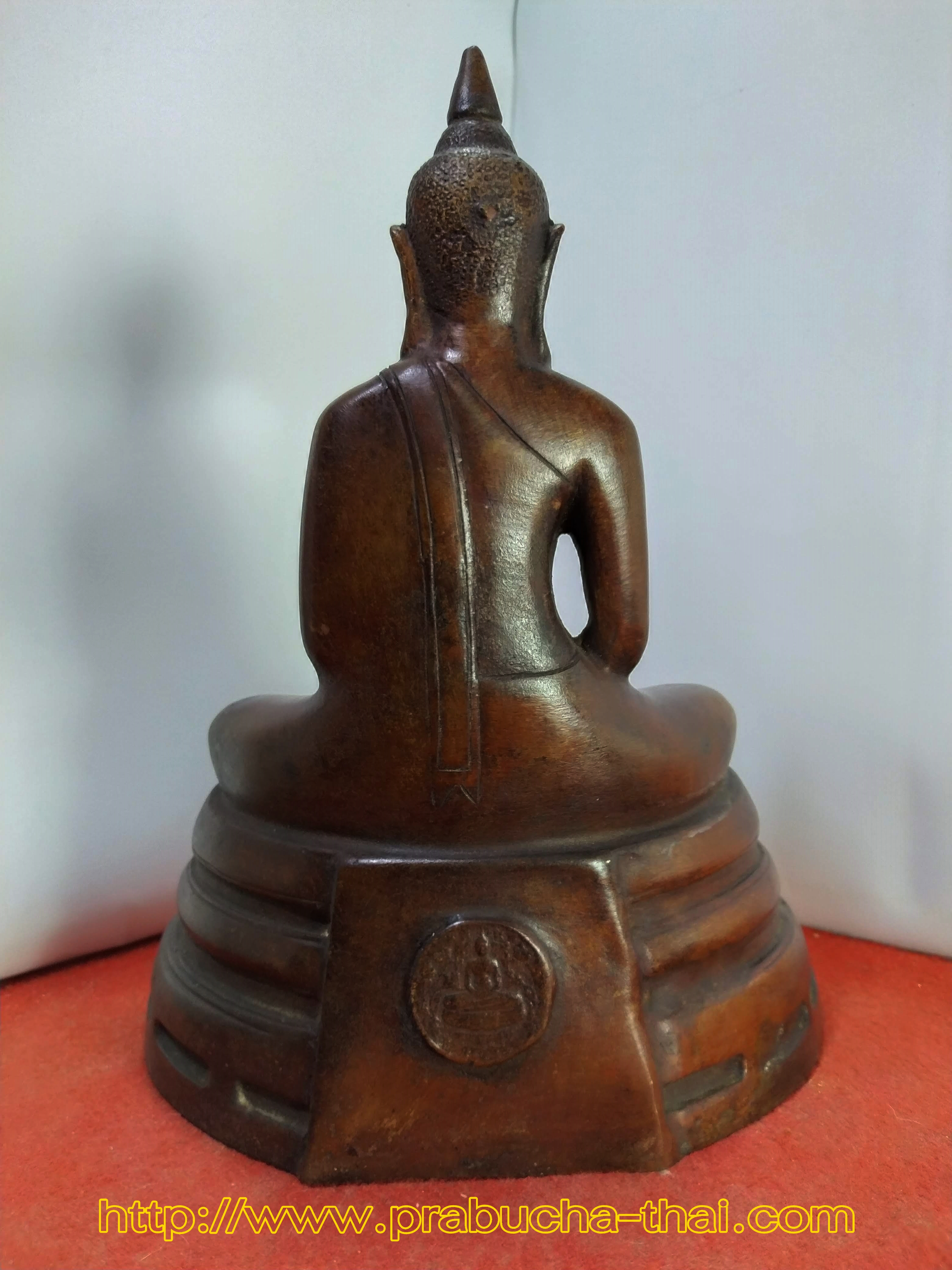 พระบูชา หลวงพ่อโสธร ภปร หน้าตัก ๕ นิ้ว เนื้อสำริด