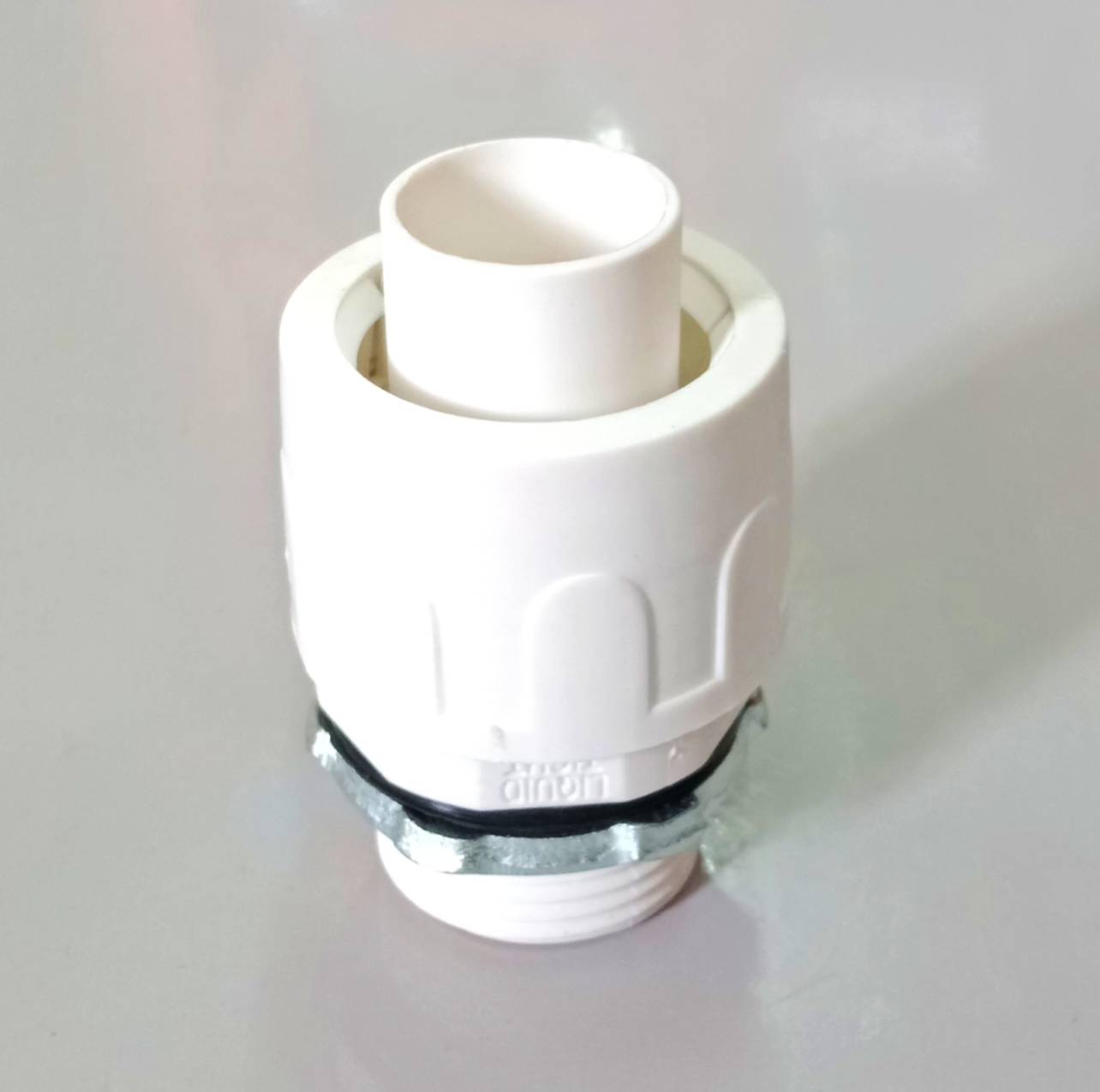 ข้อต่อท่อลูกฟูก สีขาว SCG