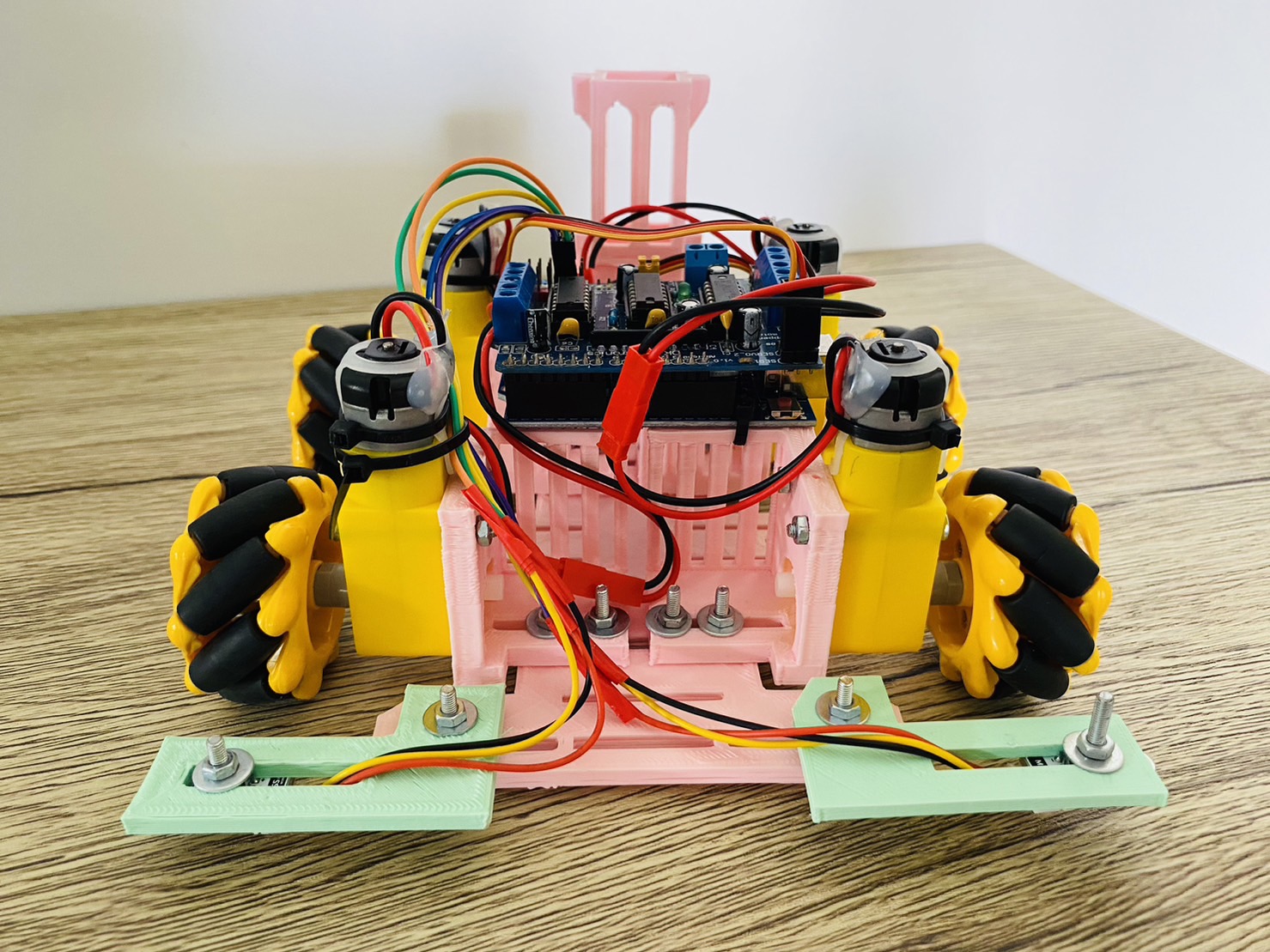 หุ่นยนต์ระดับกลาง สพฐ.2024 แบบล้อสไลด์