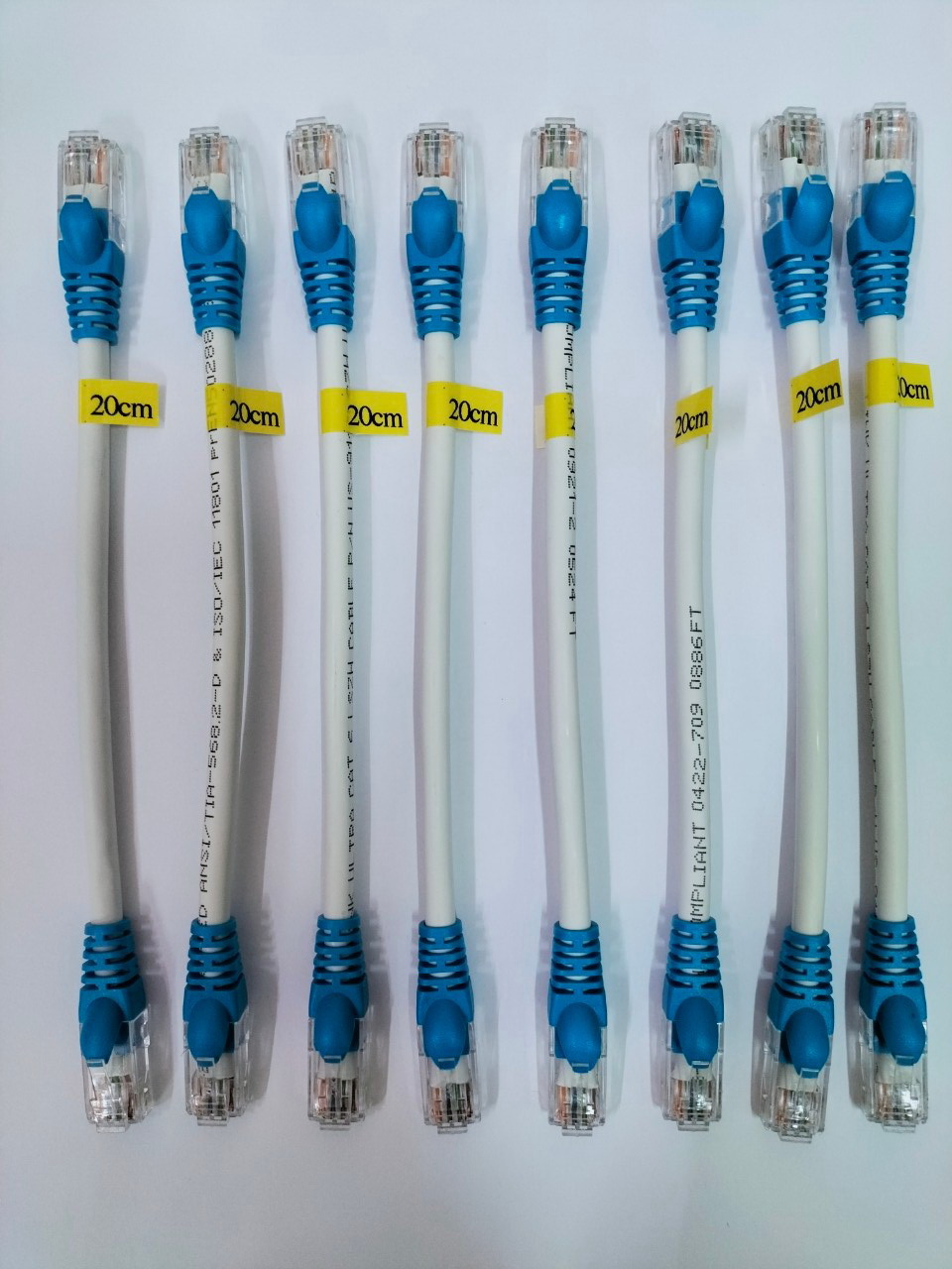 สายแลน Cat6 Link indoor ภายในอาคารเข้าหัวพร้อมใช้งาน 10cm. 15cm. 30cm. 50cm.