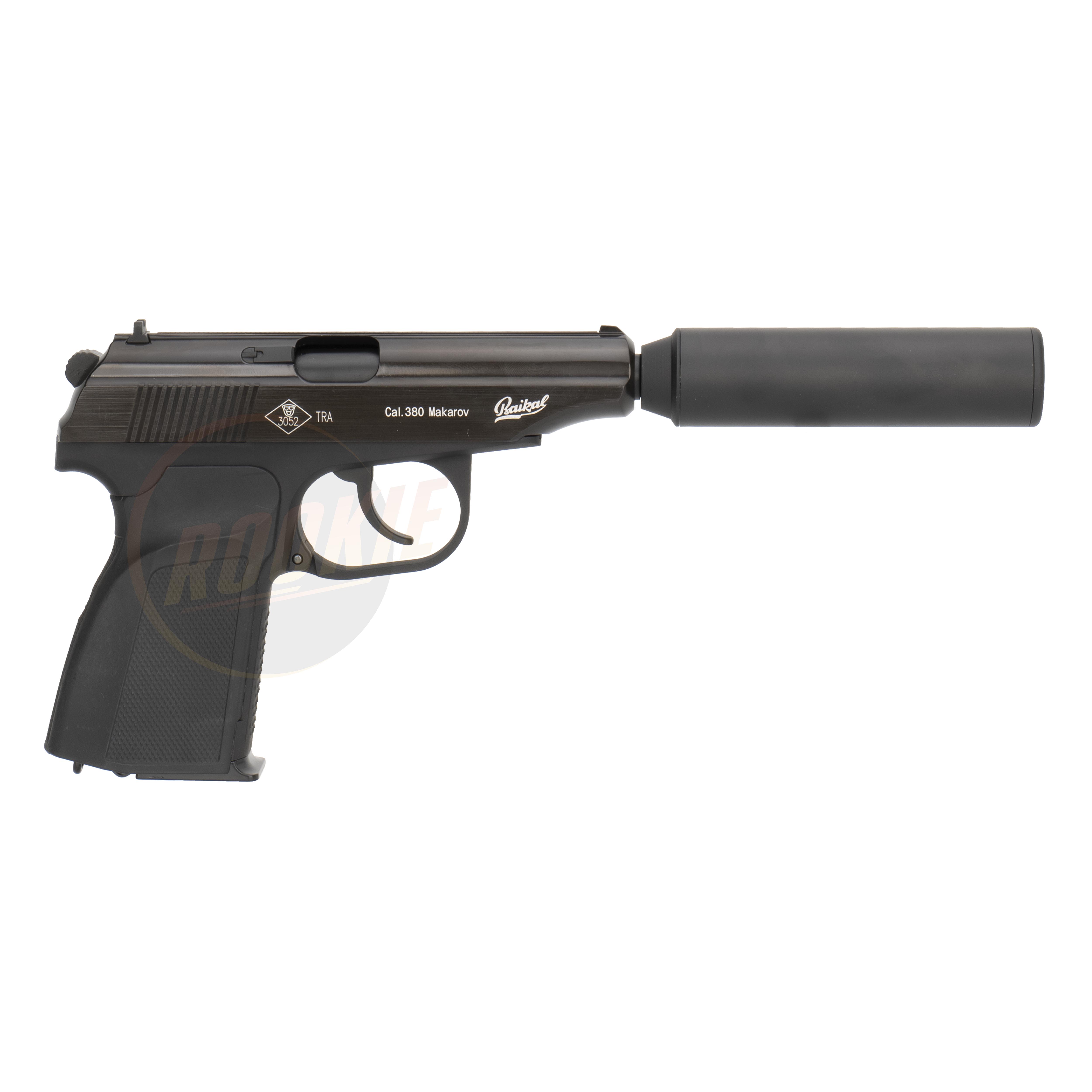 WE Makarov 654K with Silencer - Black