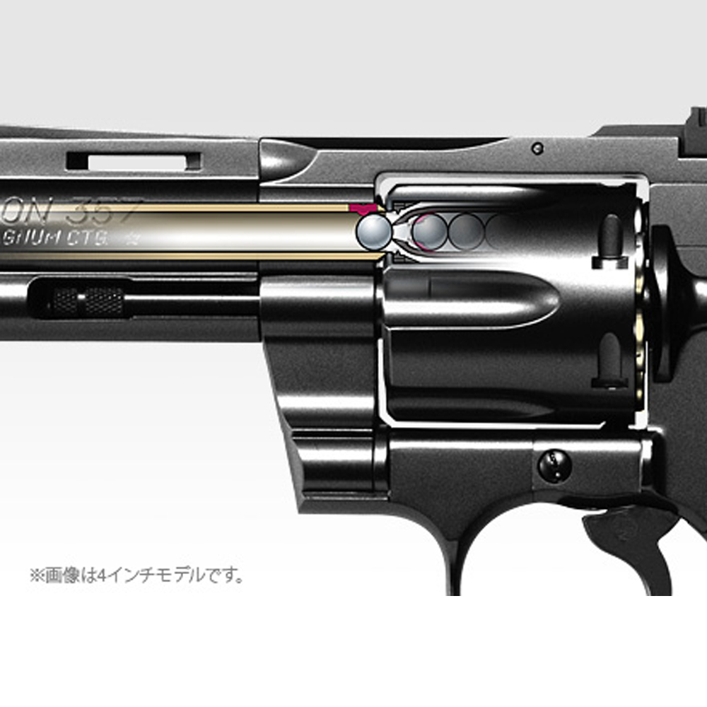 Tokyo Marui Colt Python .357 Magnum 2.5 inch Gas Revolver - Black