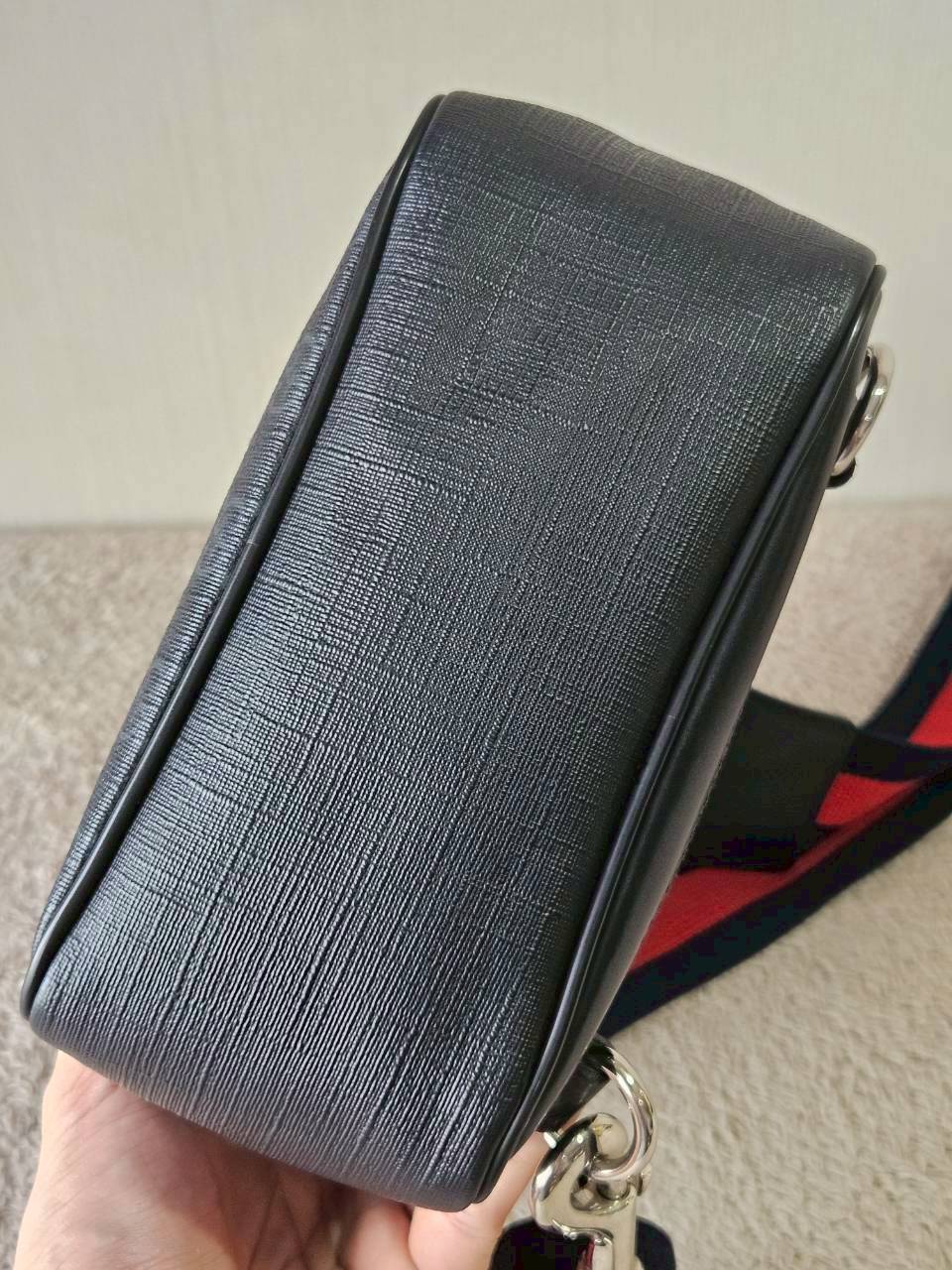 Gucci GG Black Sling Backpack