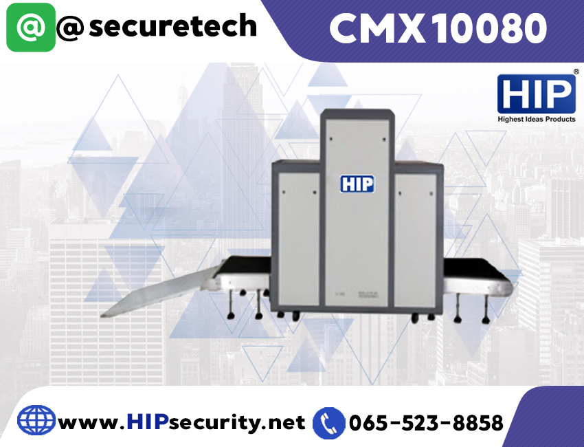 HIP X-Ray สายพานตรวจจับโลหะ รุ่น CMX10080