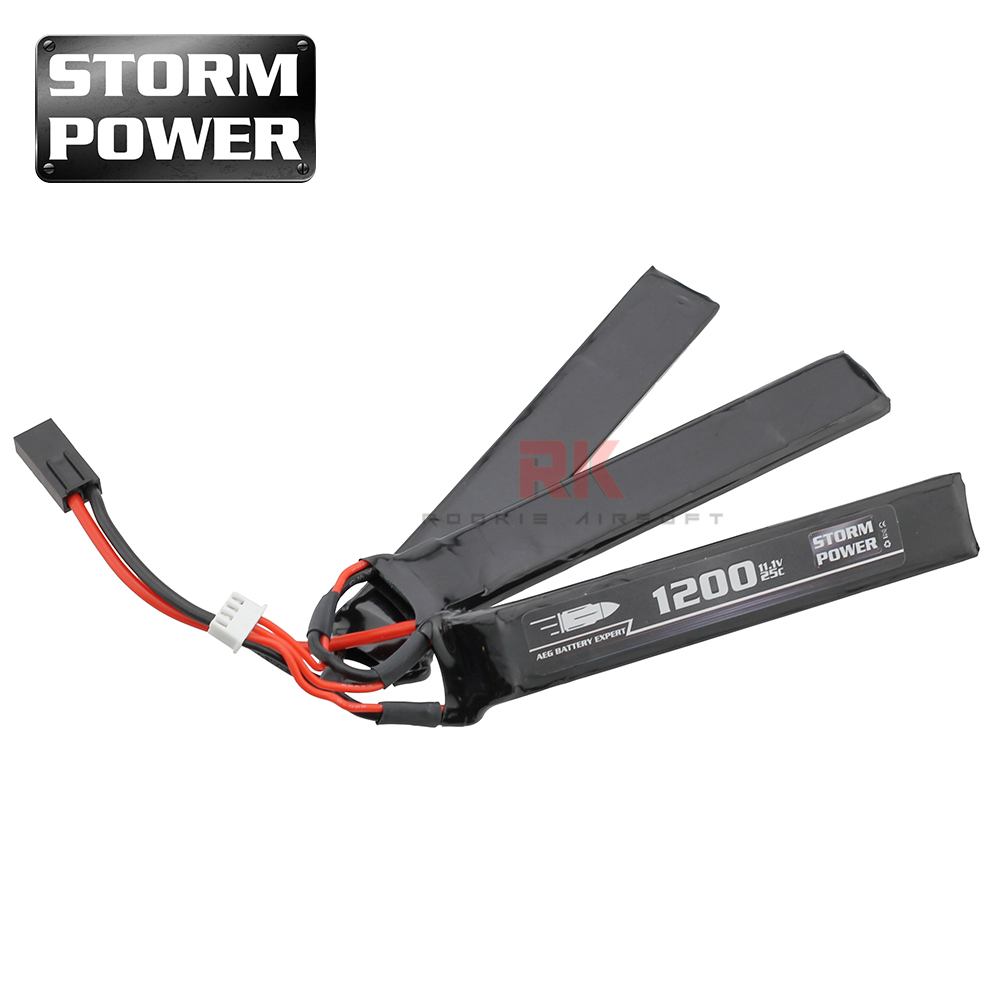 Storm Power 11.1V 1200mAh 25C (Mini Tamiya) - 3S