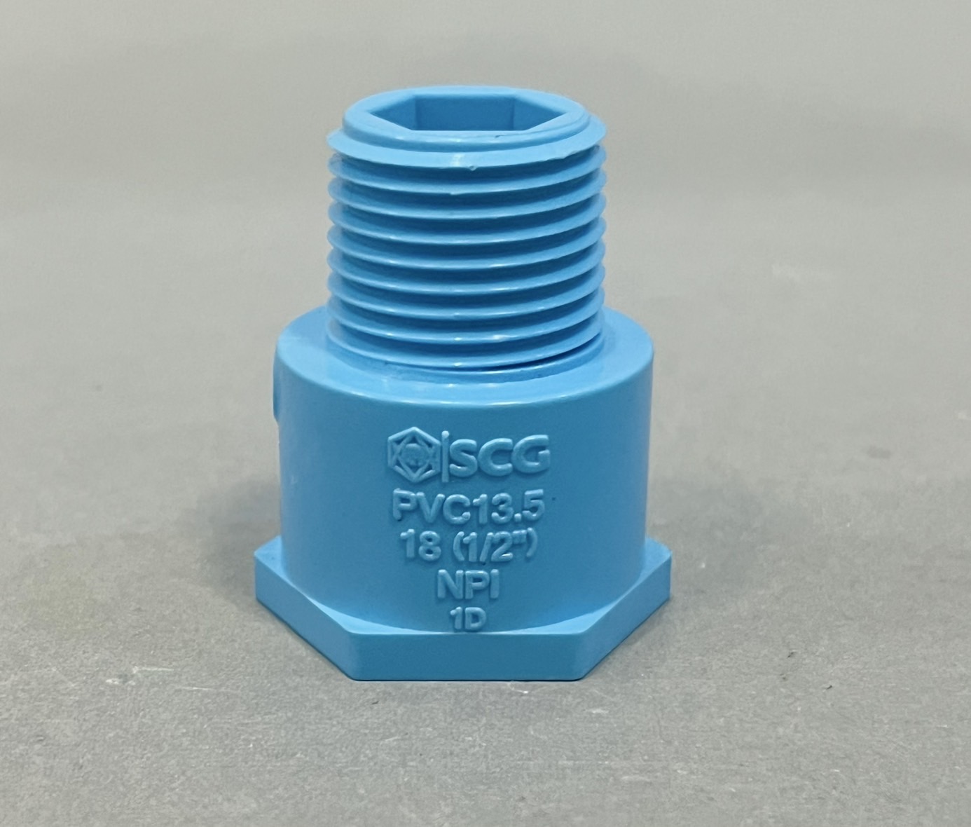 ข้อต่อ ผม. PVC 1/2" SCG