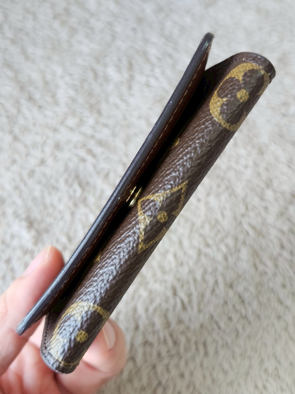 LV Envelope Carte De Visite Microchip