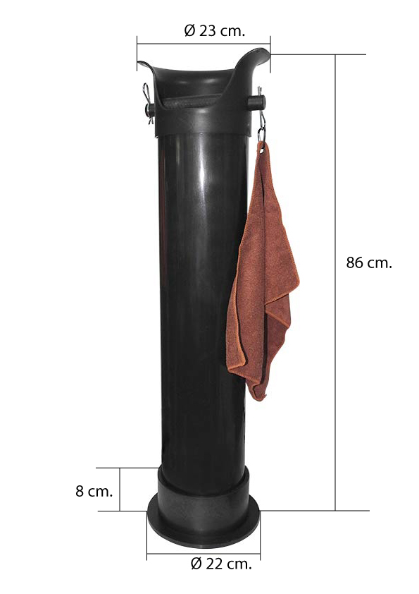 ถังเคาะกากกาแฟ Tubbi Knockbox (อ่างเคากากกาแฟ พลาสติก) 1610-487