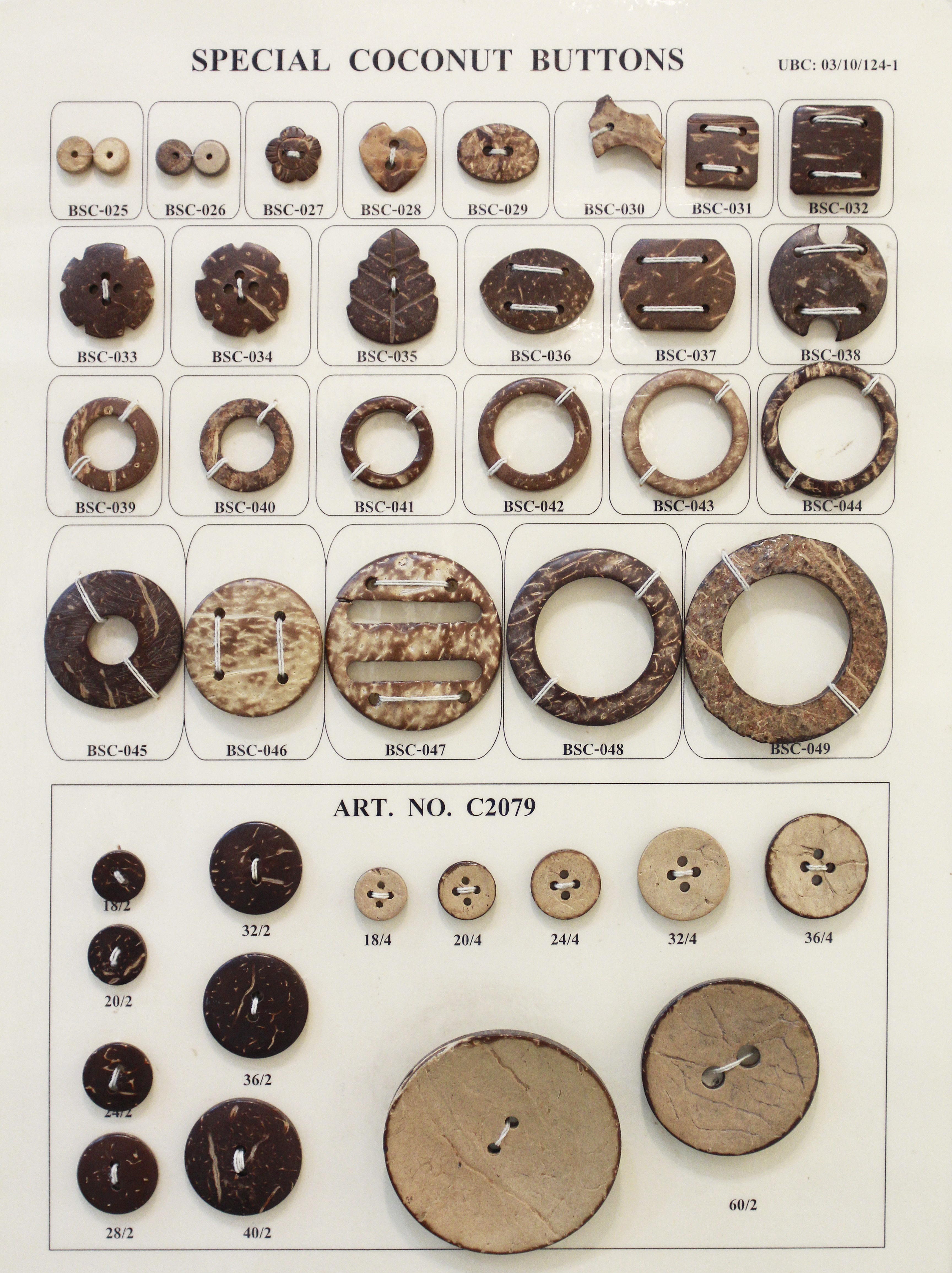 NATURAL BUTTONS
