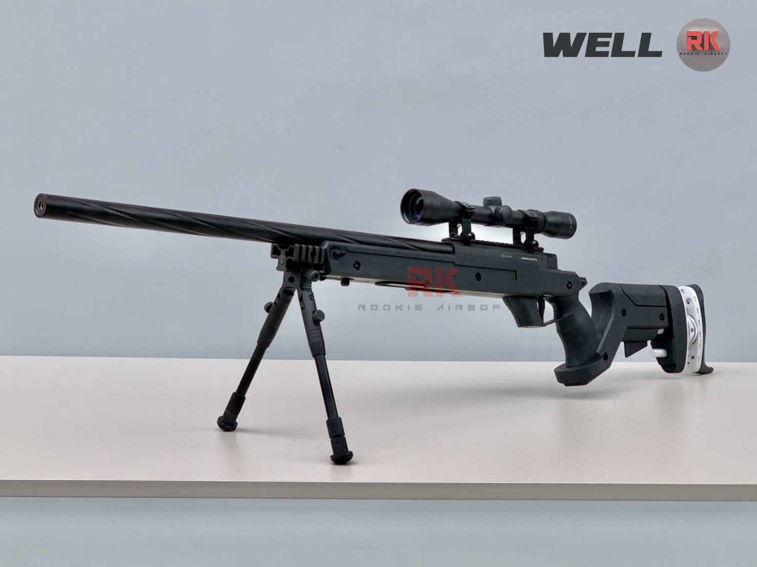 WELL MB05 AWM APS2 Upgraded Version Sniper Rifle (Black)