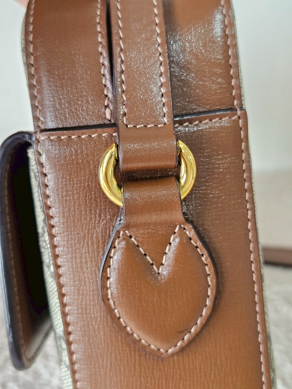 Gucci Horsebit Small Camera Brown