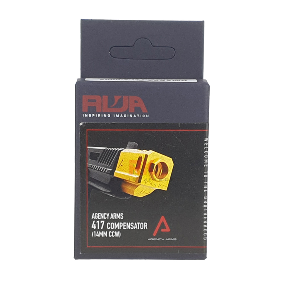 RWA Agency Arms 417 Dual Port Compensator (14mm CCW) - Gold