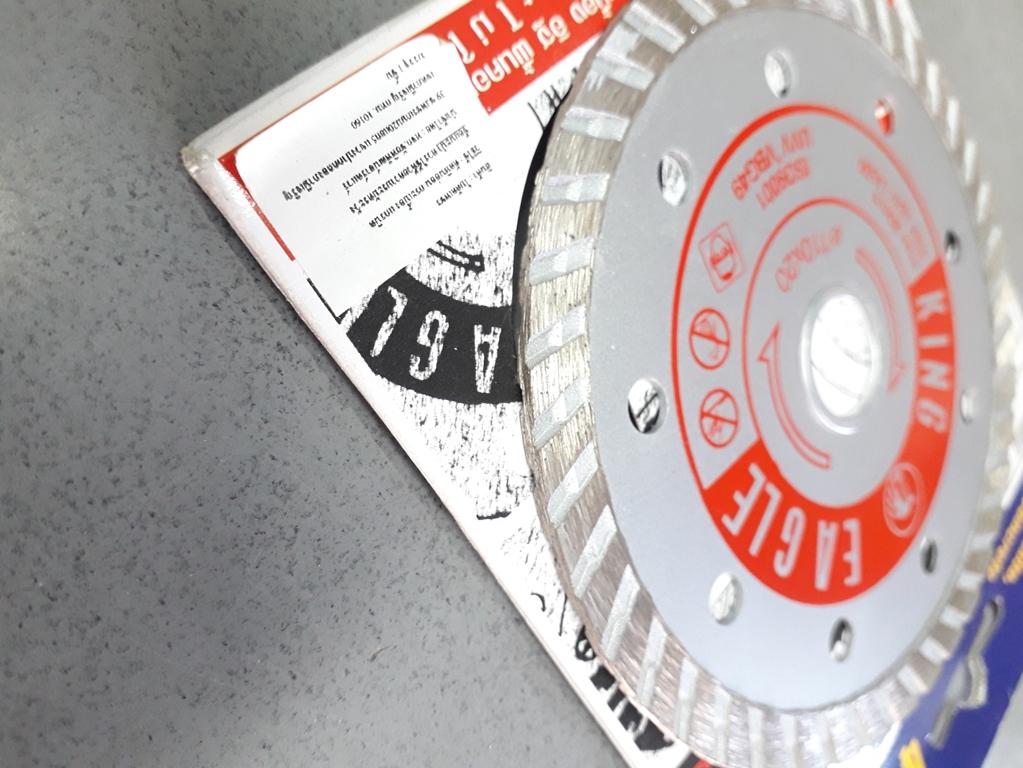 ใบตัดปูน กล่องน้ำเงิน King Eagle เทอร์โบ 2in1