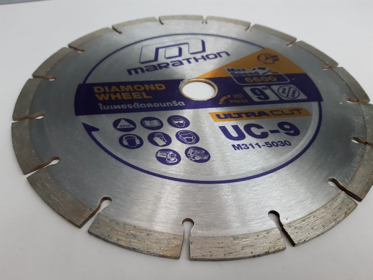 ใบตัดปูน 9" มาราธอน UC-9