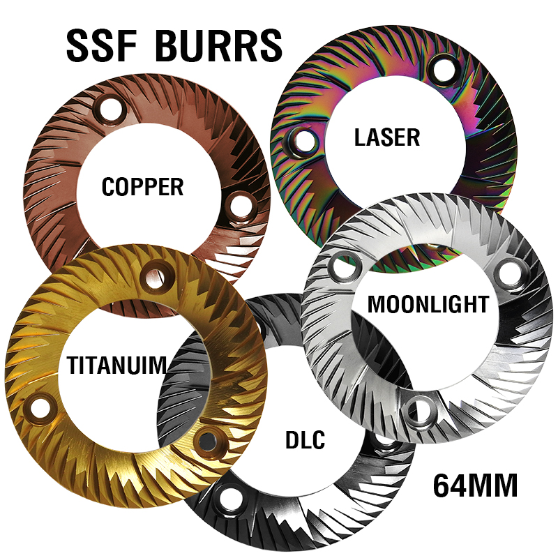 SSF APRESSO 64 MM.. FLAT BURRS
