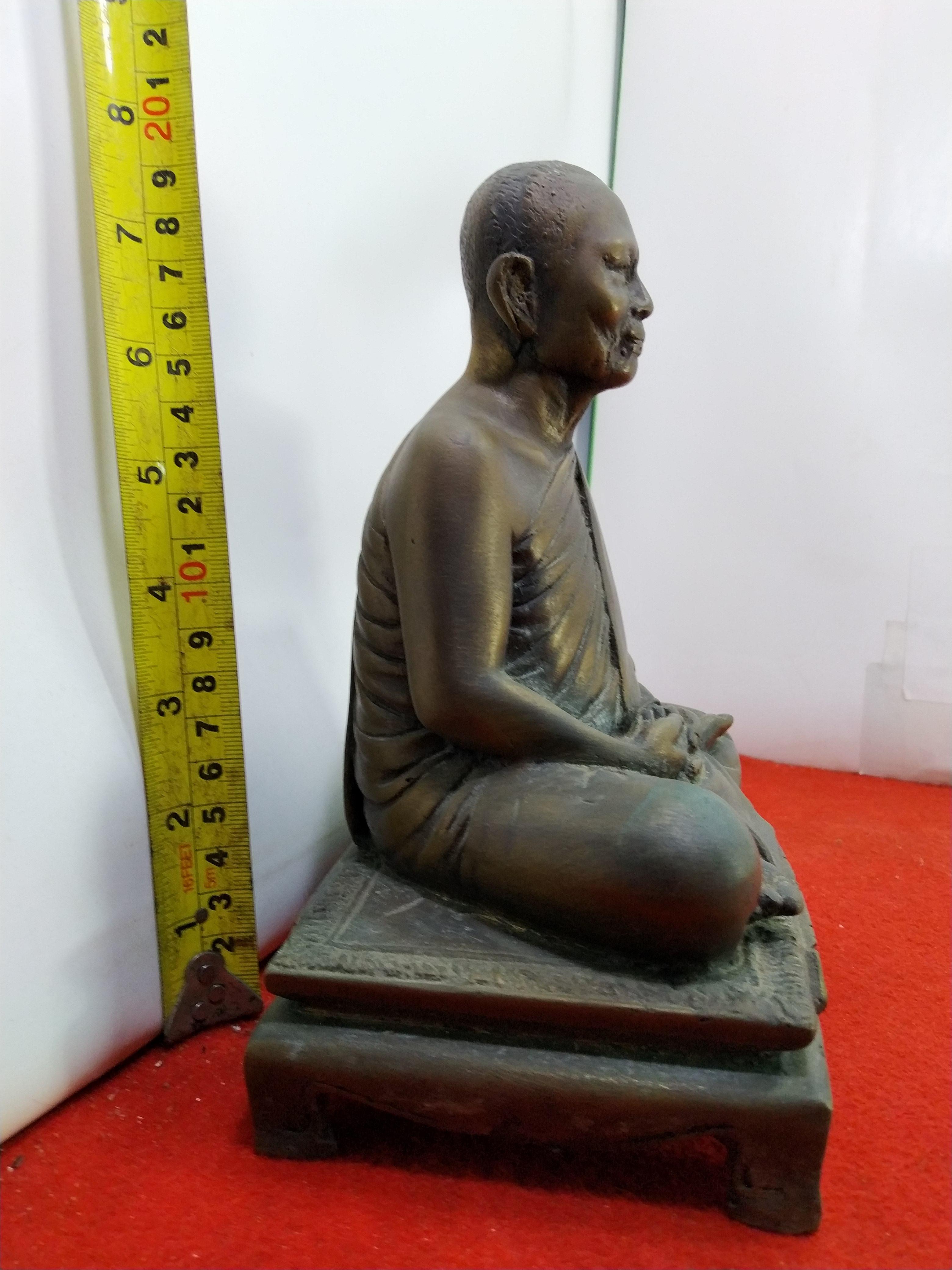 หลวงปู่ศรีจันทร์ วณฺณาโภ วัดศรีสุทธาวาส (เลยหลง) อ.เมือง จ.เลย หน้าตัก 5 นิ้ว