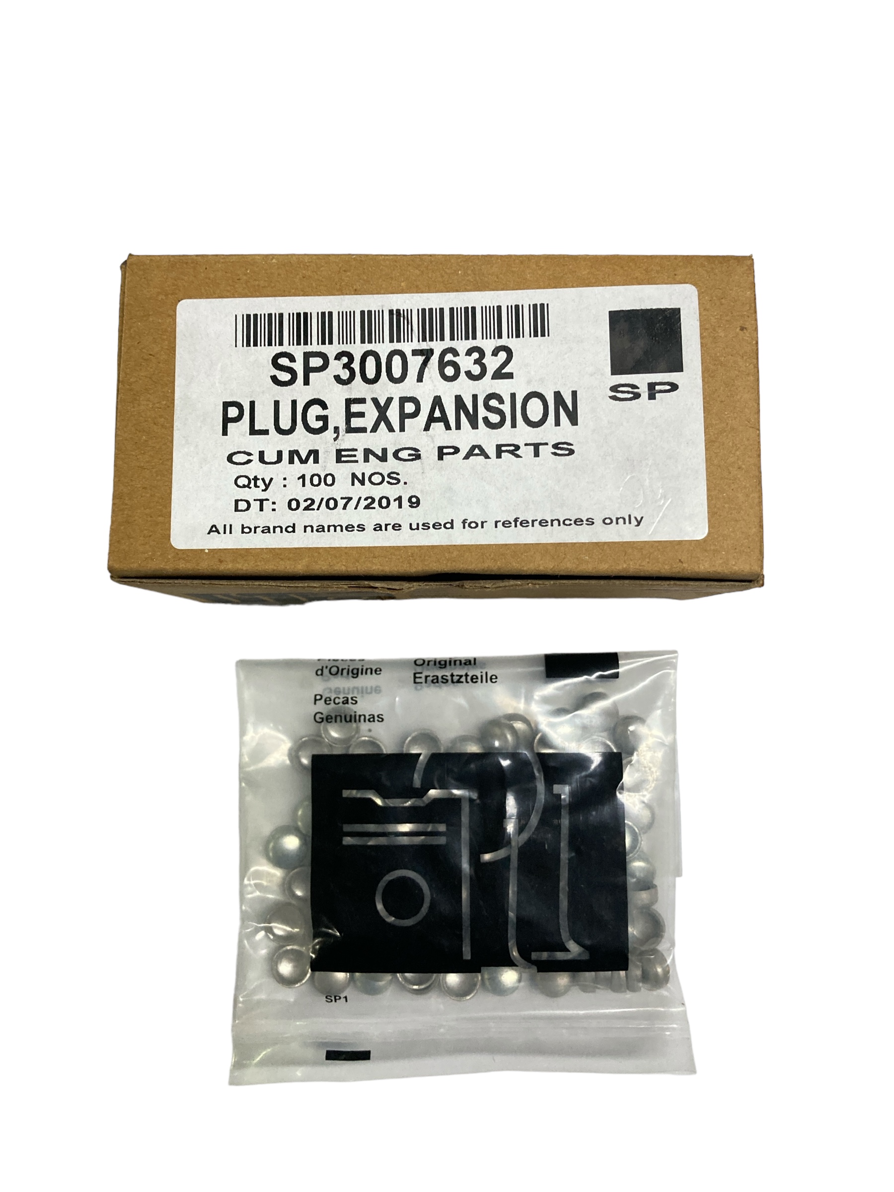 3007632 ปลั๊ก3/8 ยี่ห้อSP