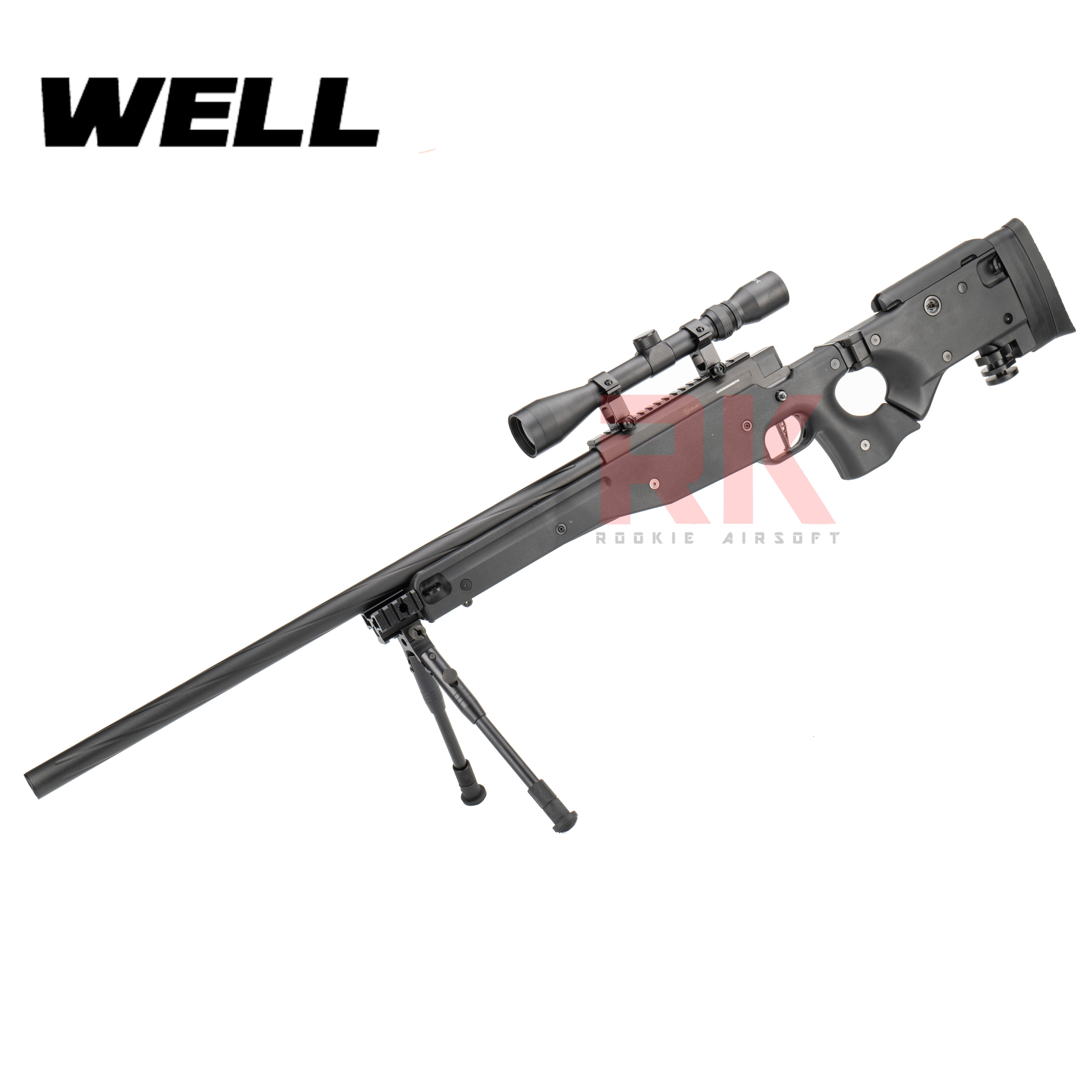 WELL MB08 Upgraded Version Sniper Rifle (Black)