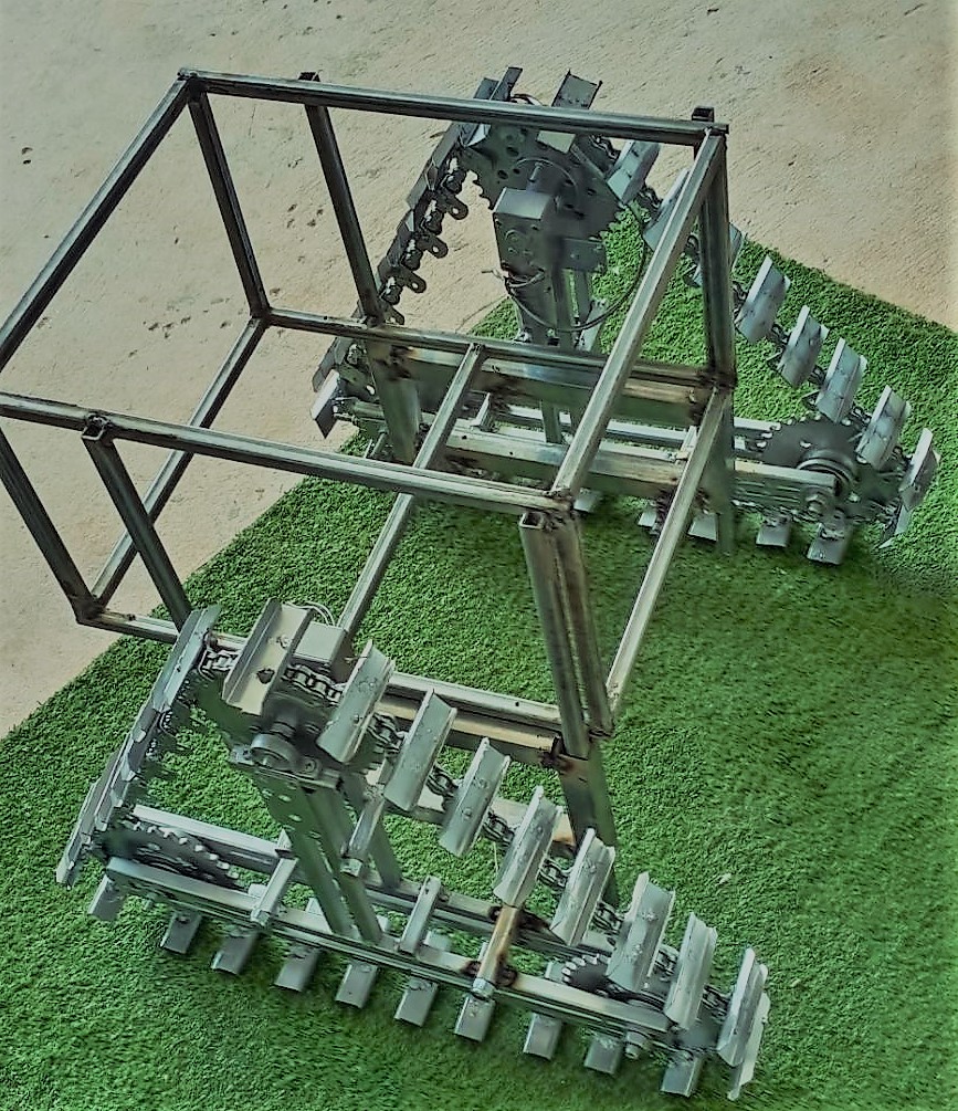 ชุดล้อตีนตะขาบ สายพานหุ่นยนต์ พร้อมตัวโครง Ex