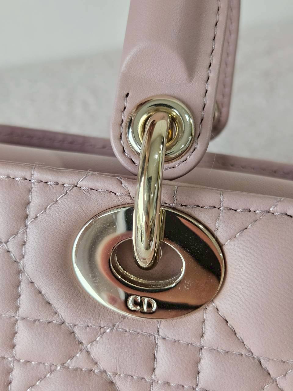 Lady Dior Small Beige