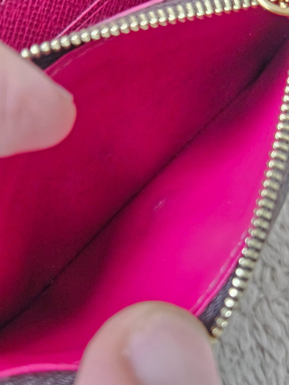 LV M41939 Rosalie Coin Purse Microchip