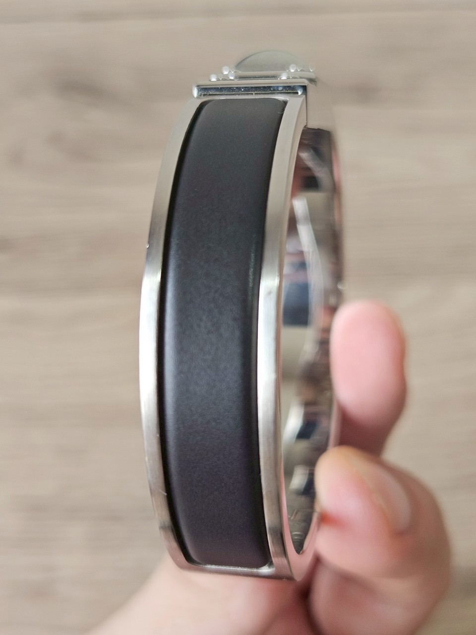 Hermes Clic Kelly bracelet PM ดำ/เงิน