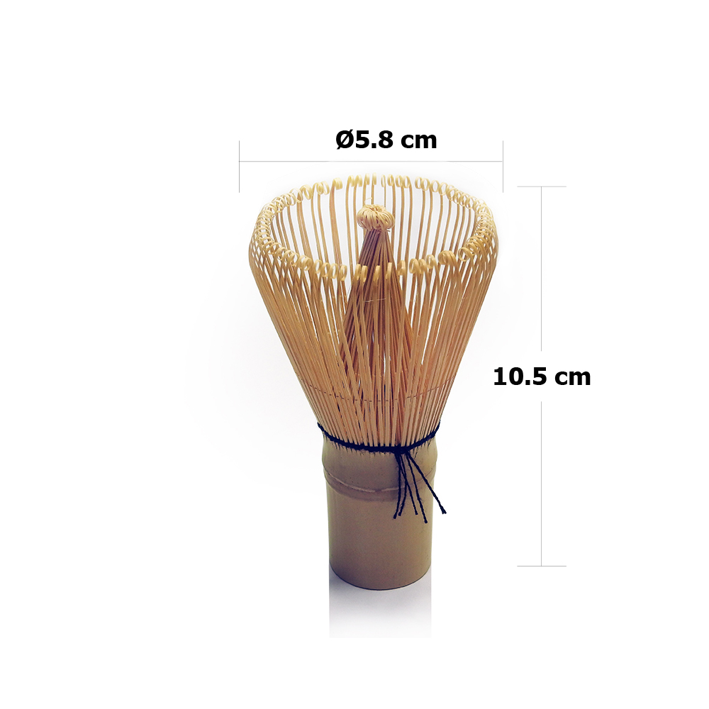 แปรงไม้ไผ่ แปรงมัทฉะ แปรงชงชาญี่ปุ่น มี 120 เส้น
