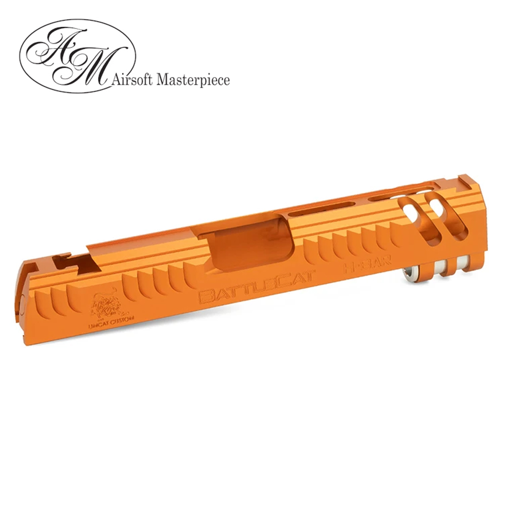 Airsoft Masterpiece Limcat Battlecat 4.3 Standard Slide for Hi-CAPA (Orange)