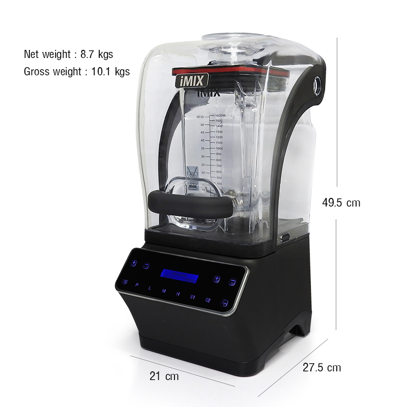 Imix Soundpoof Blender +1 blender jar, 1680W