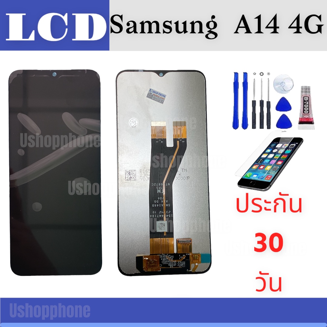 หน้าจอ LCD Display Samsung งานแท้ อะไหล่มือถือ จอพร้อมทัชสกรีน ซัมซุง A14 4G