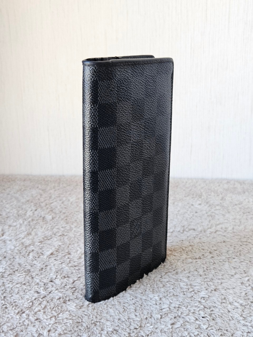 LV N62665 Brazza Damier Graphite Wallet