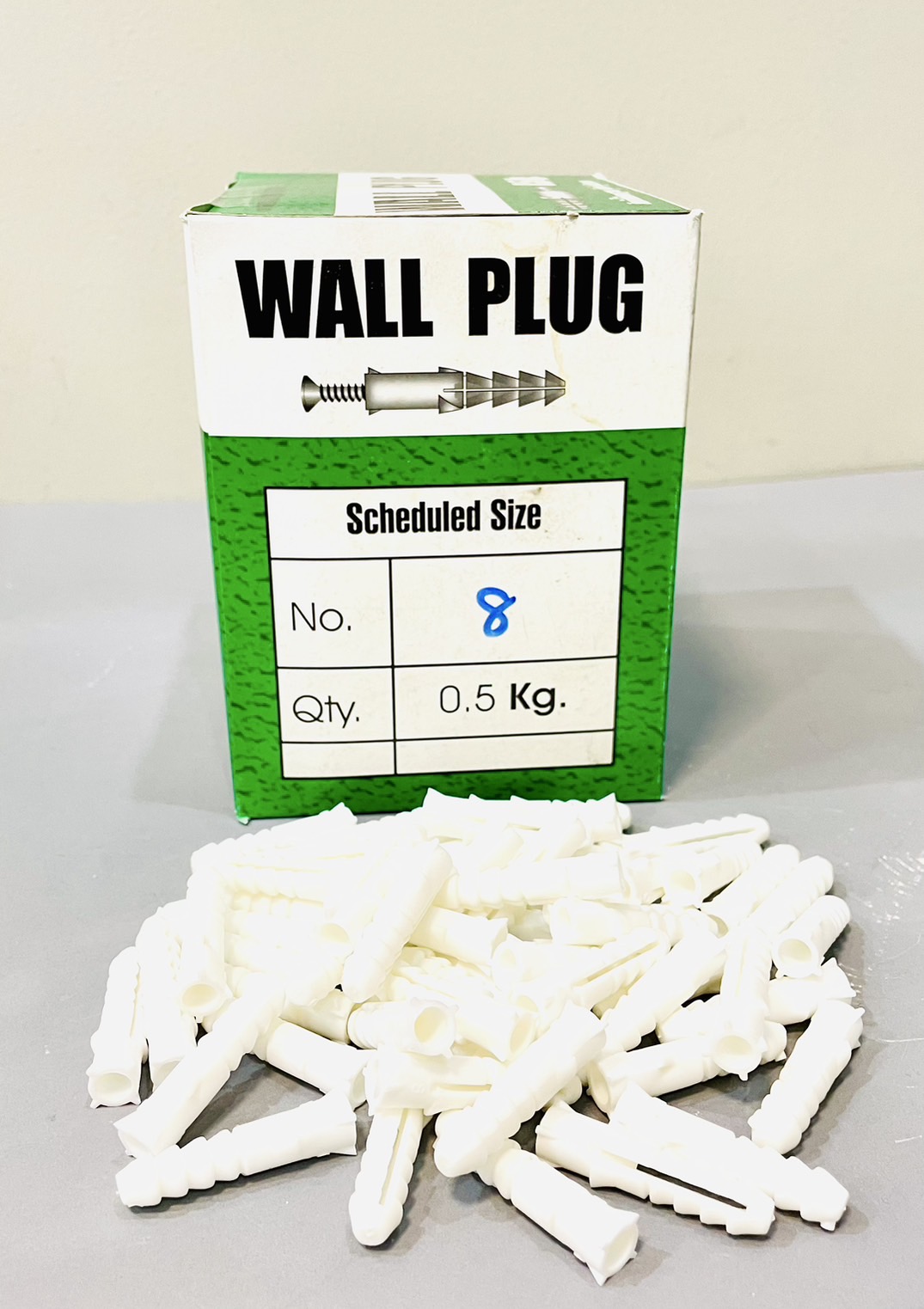 พุ๊กพลาสติก ขนาด 0.5 กก.