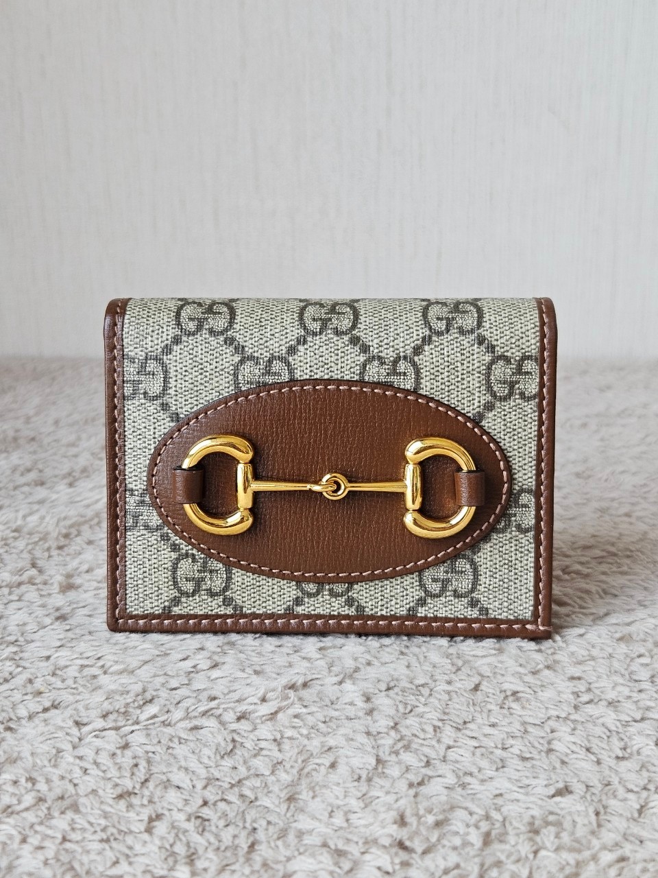 Gucci Horsebit Card Case Wallet