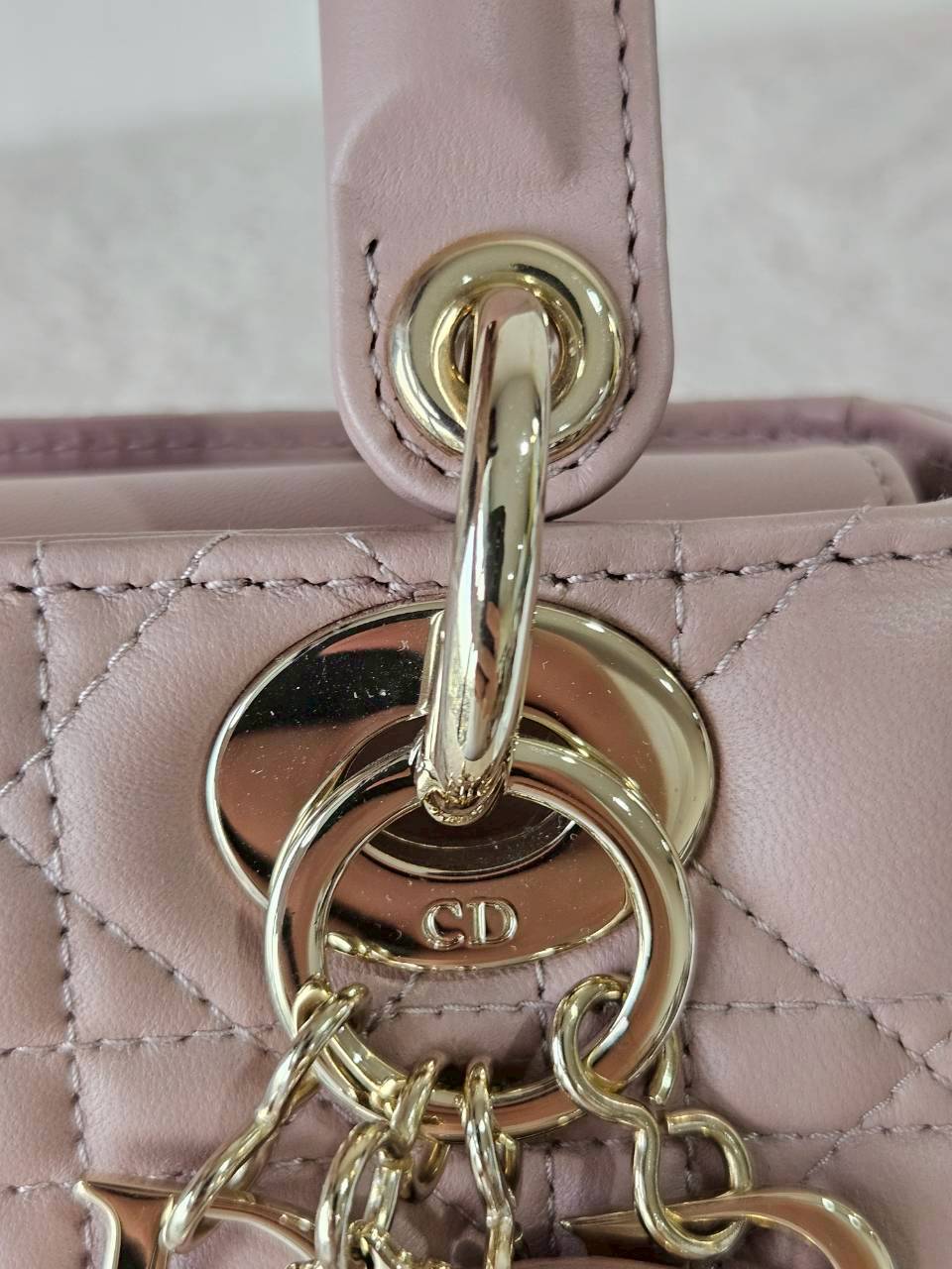 Lady Dior Small Beige