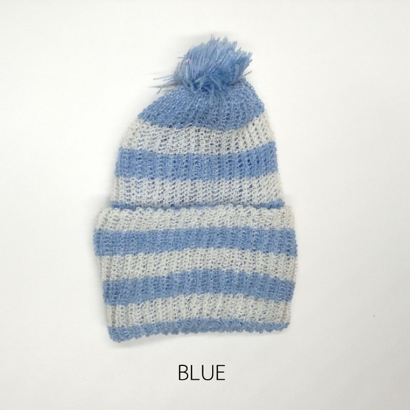 ขายส่ง หมวกไหมพรมเด็กแรกเกิด รุ่นหมวกเปล่าม้าลายเล็ก (ราคาต่อโหล) nongnini1988