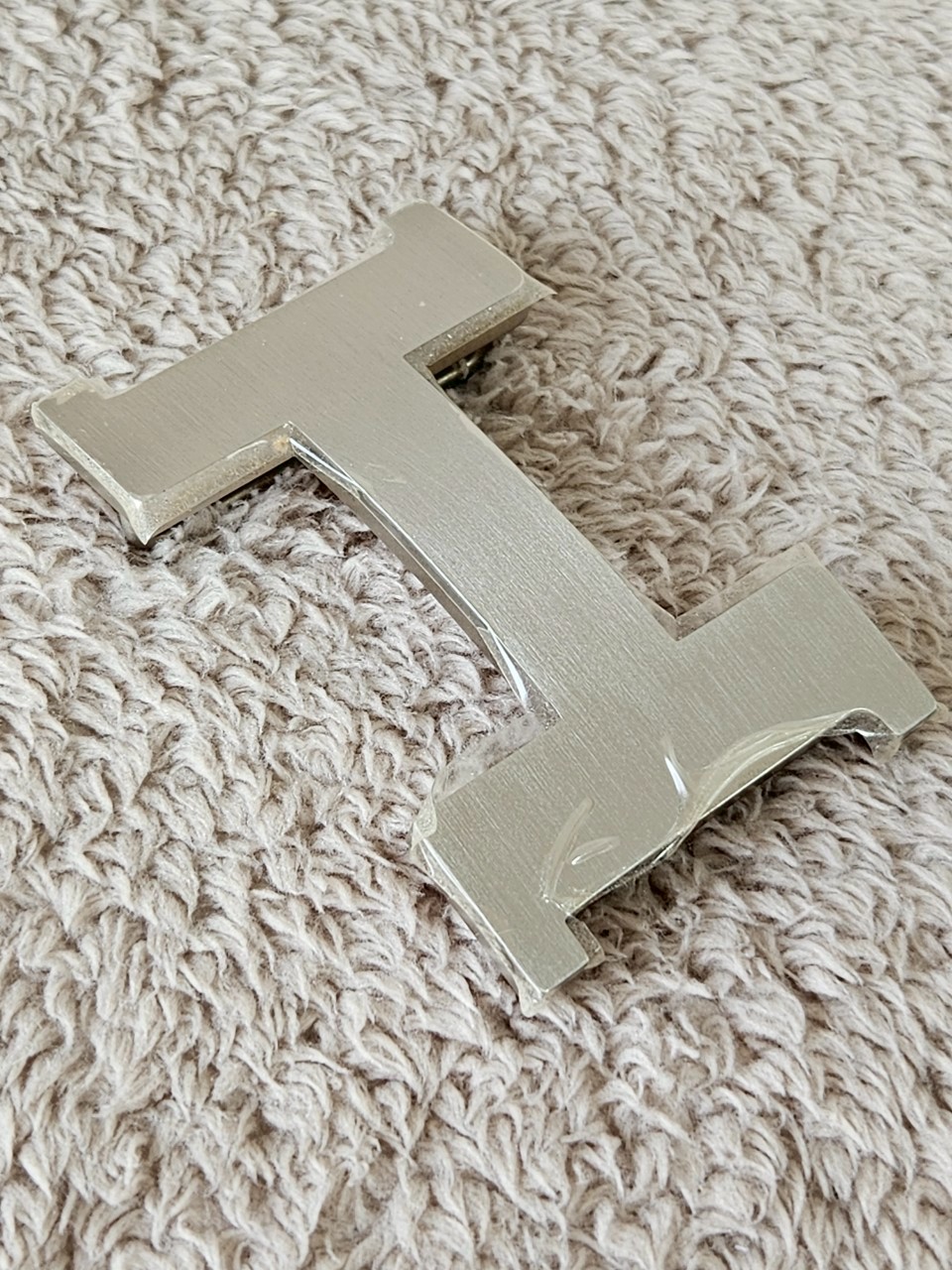 Hermes belt 42mm size85 เอว33-34.5 สายสีแดง/โอรส