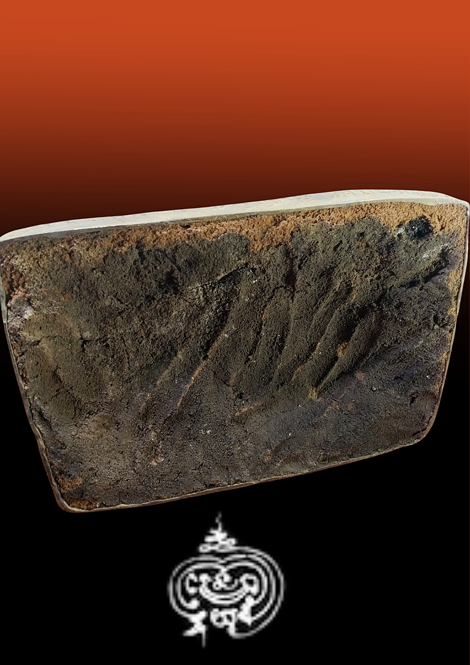 หลวงพ่อเดิม พระครูนิวาสธรรมขันธ์ (เดิม พุทฺธสโร) วัดหนองโพ หน้าตัก 9 นิ้ว เนื้อโลหะสภาพเก่า