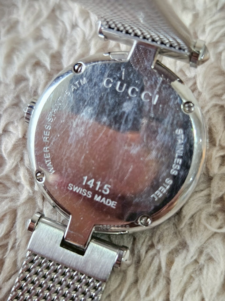 Gucci watch ya141504 Diamantissima Stainless