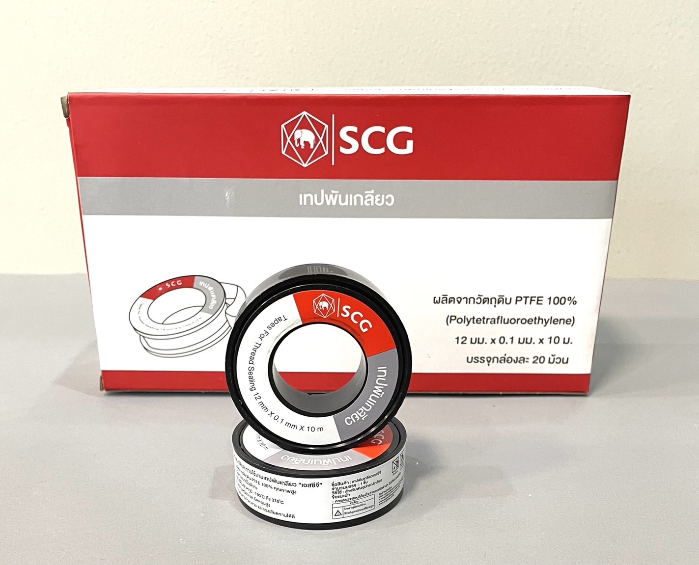 เทปพันเกลียว SCG 10ม. x 12มิล