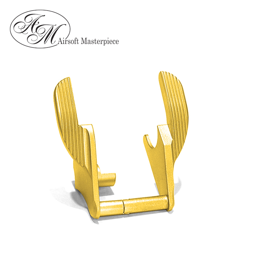 Airsoft Masterpiece Steel Thumb Safety Type 2 - STI (Gold)