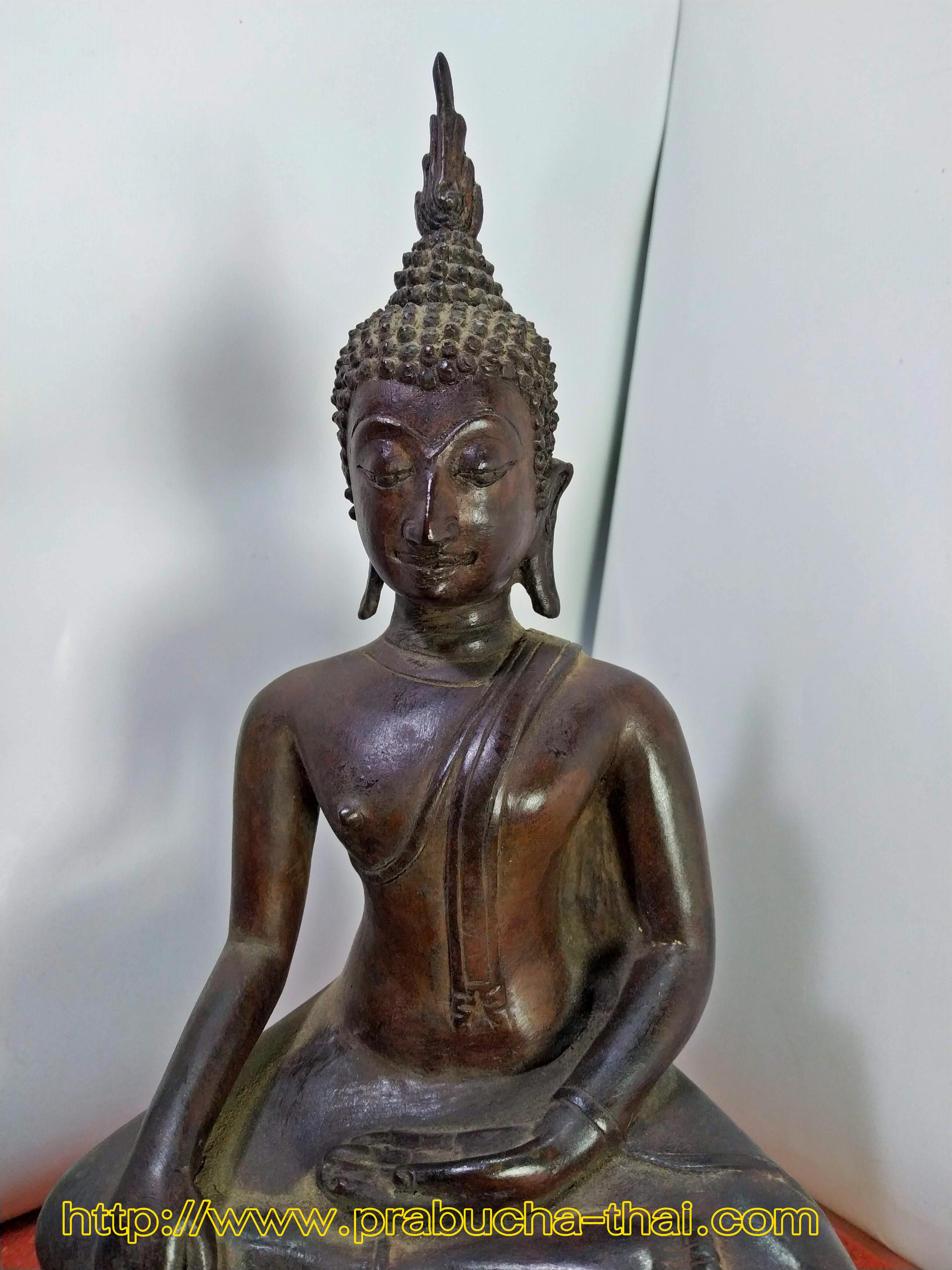 พระพุทธสุโขทัย หน้าตัก 5 นิ้ว เนื้อสำริด