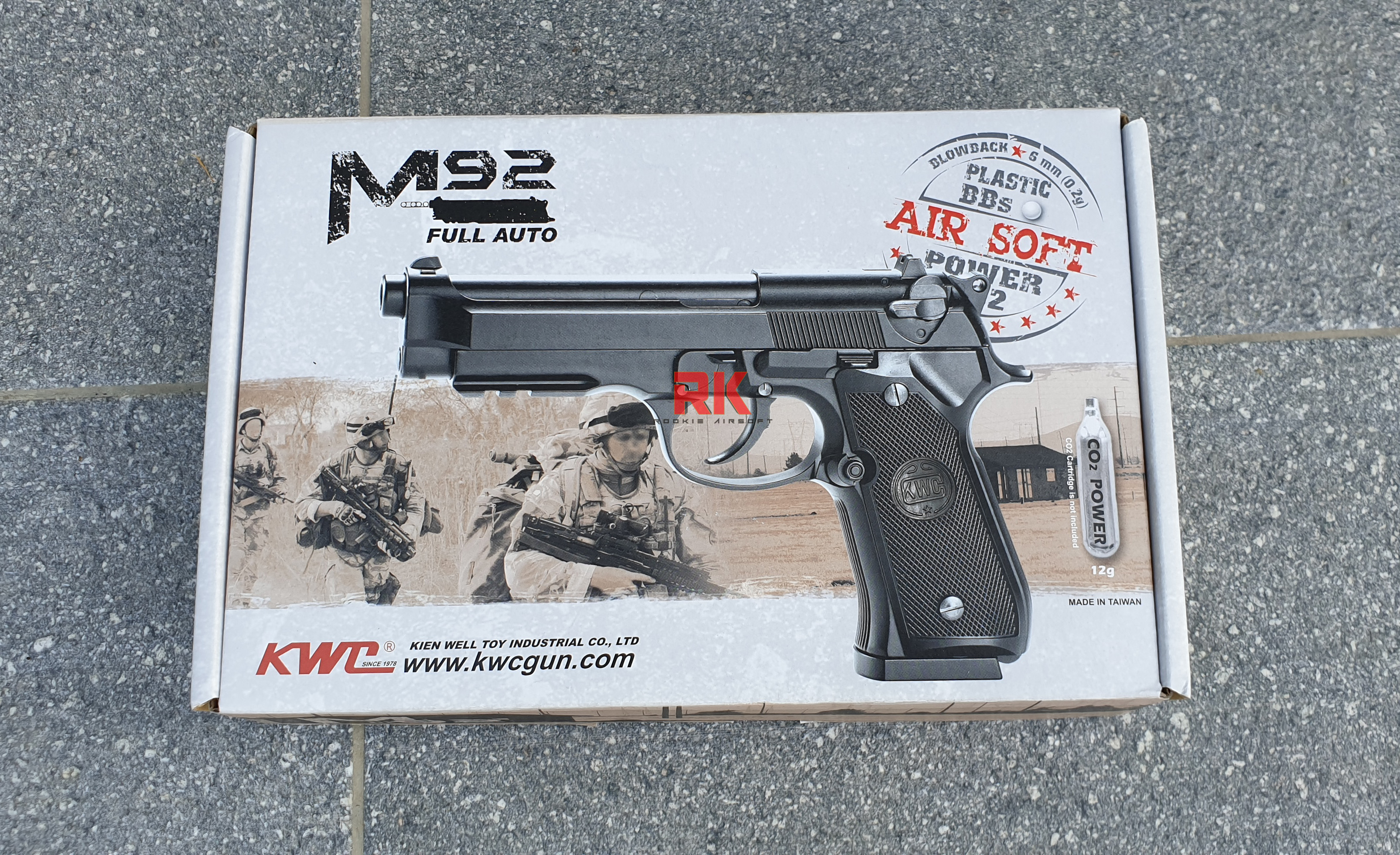 KWC M92 Co2 Blowback
