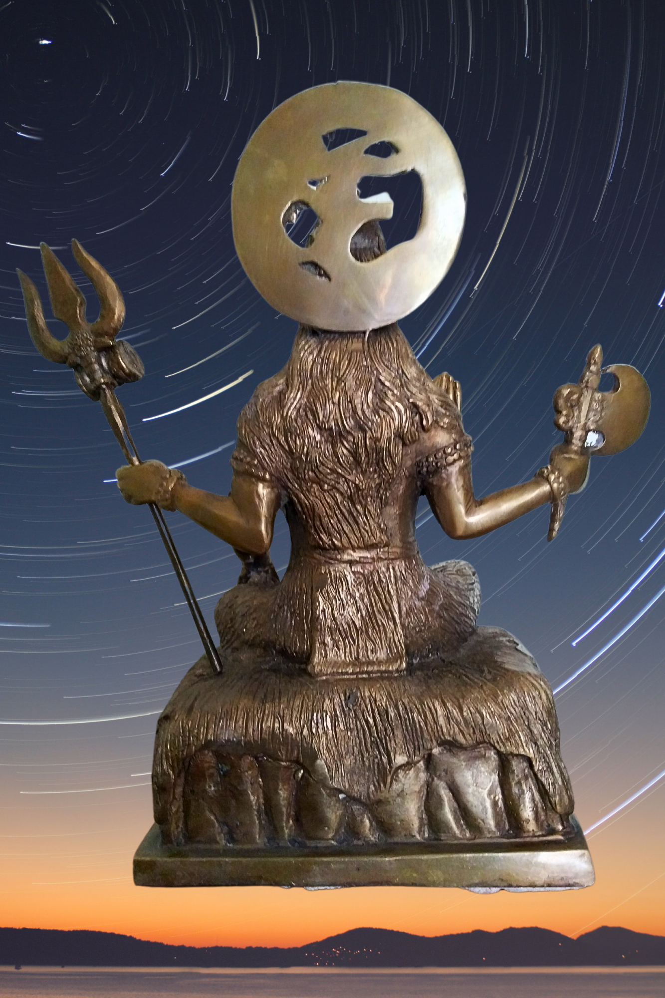 พระศิวะ ปางประทานพร เนื้อโลหะสำริด