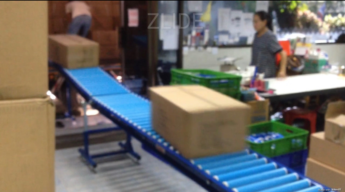 Zlide Container Roller รางลูกกลิ้ง ลำเลียงสินค้า CA4040 W40 x L400 กว้าง 40 cm ยาว 4 M