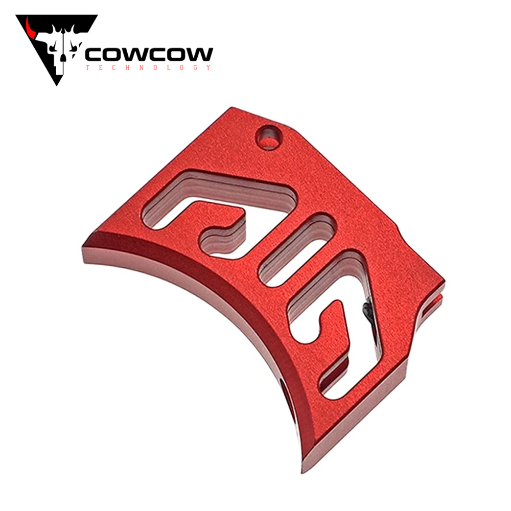 CowCow Aluminum Trigger Type 1 for Hi-CAPA (Red)
