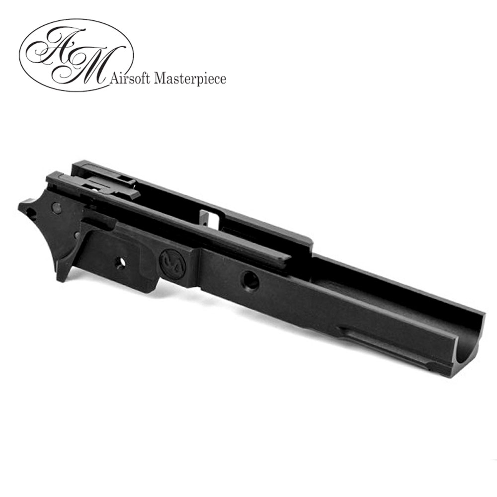 Airsoft Masterpiece Aluminum Advance Frame with Tactical Rail - Infinity 3.9 (Black)