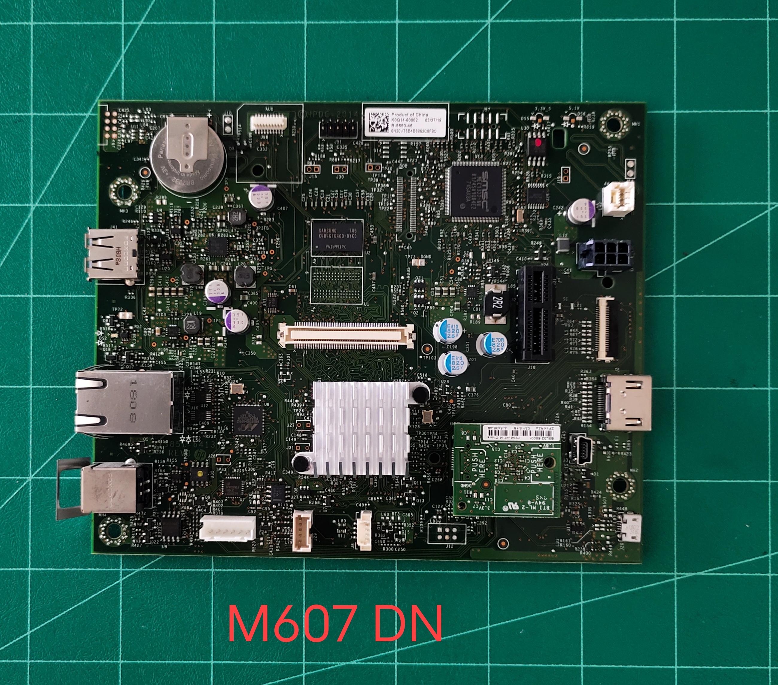 Formatter Board HP M607DN มือสอง