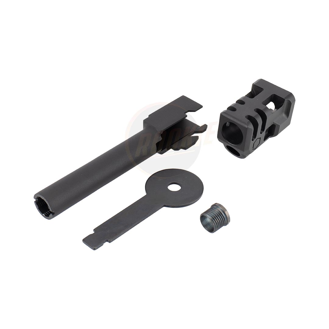 Strike Industries Mass Driver Compensator with Outer Barrel for WE G17 Gen3 / Gen4