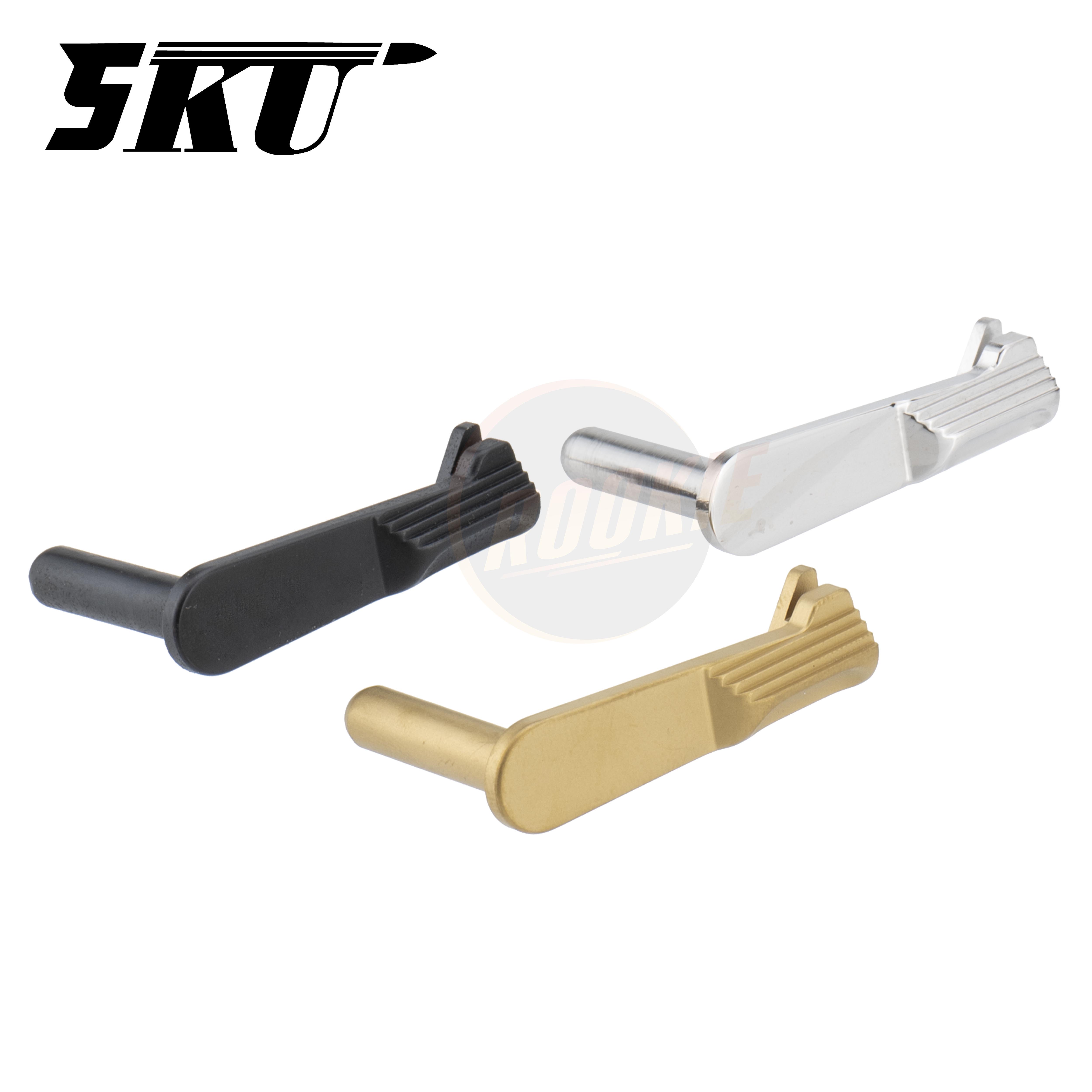 5KU Stainless Steel Slide Stop Type 4 (STI) for Marui Hi-CAPA (GB-504)